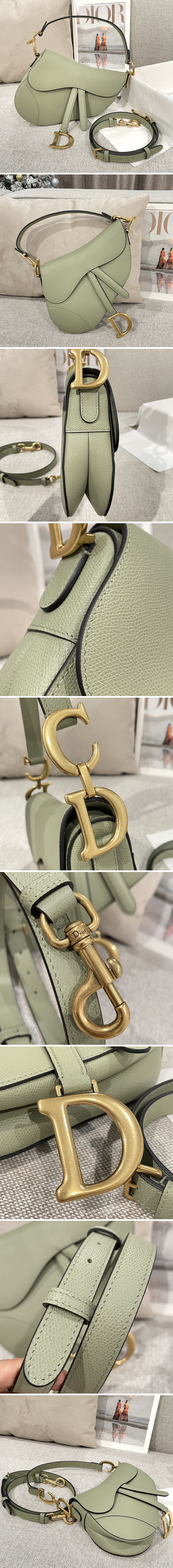 디올 레더 새들 백 25