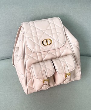 디올 카로 백팩 미디엄 핑크