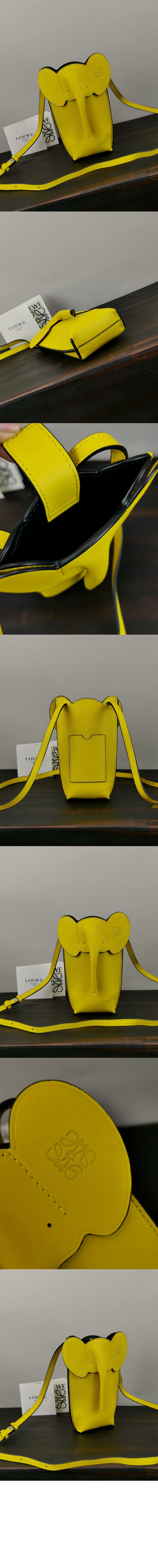 로에베 엘리펀트 포켓 - 클래식 카프스킨