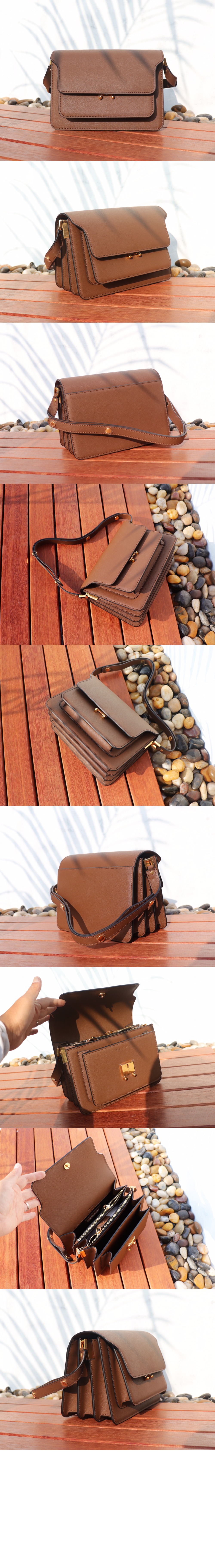 마르니 트렁크백 카프스킨 미듐