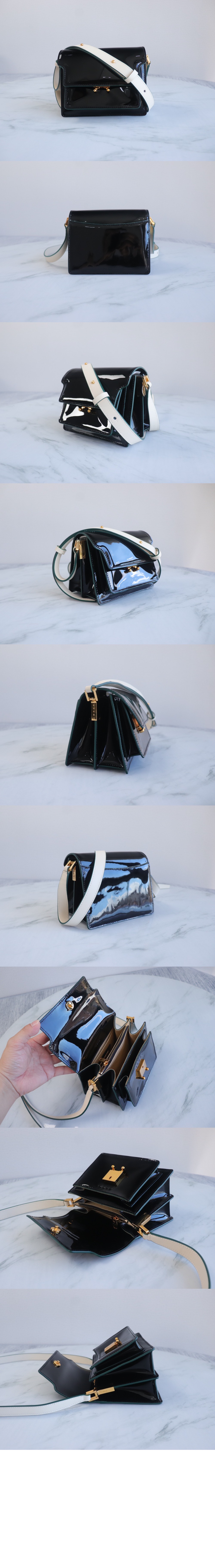 마르니 트렁크백 페이던트 미니