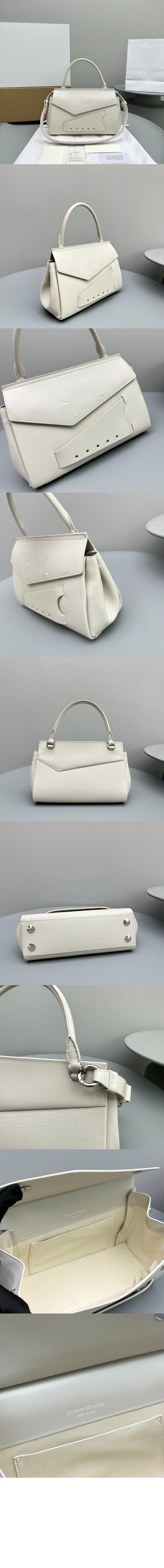 송아지 가죽 토트 크로스백