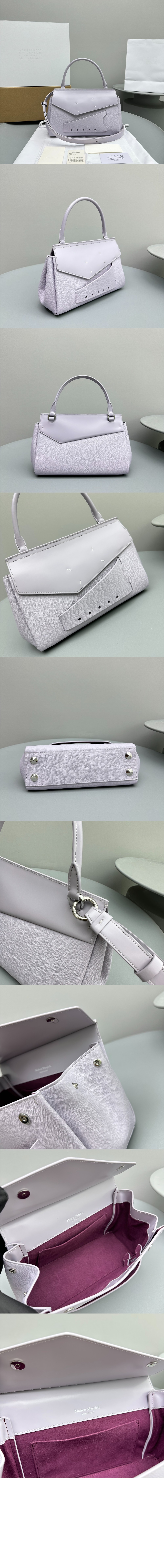 송아지 가죽 토트 크로스백