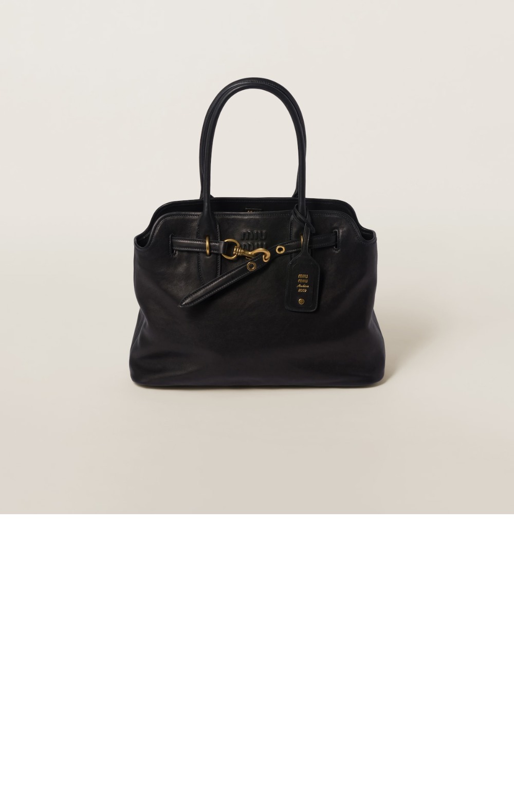 미우미우 아방뛰르 나파 가죽백 5BG291