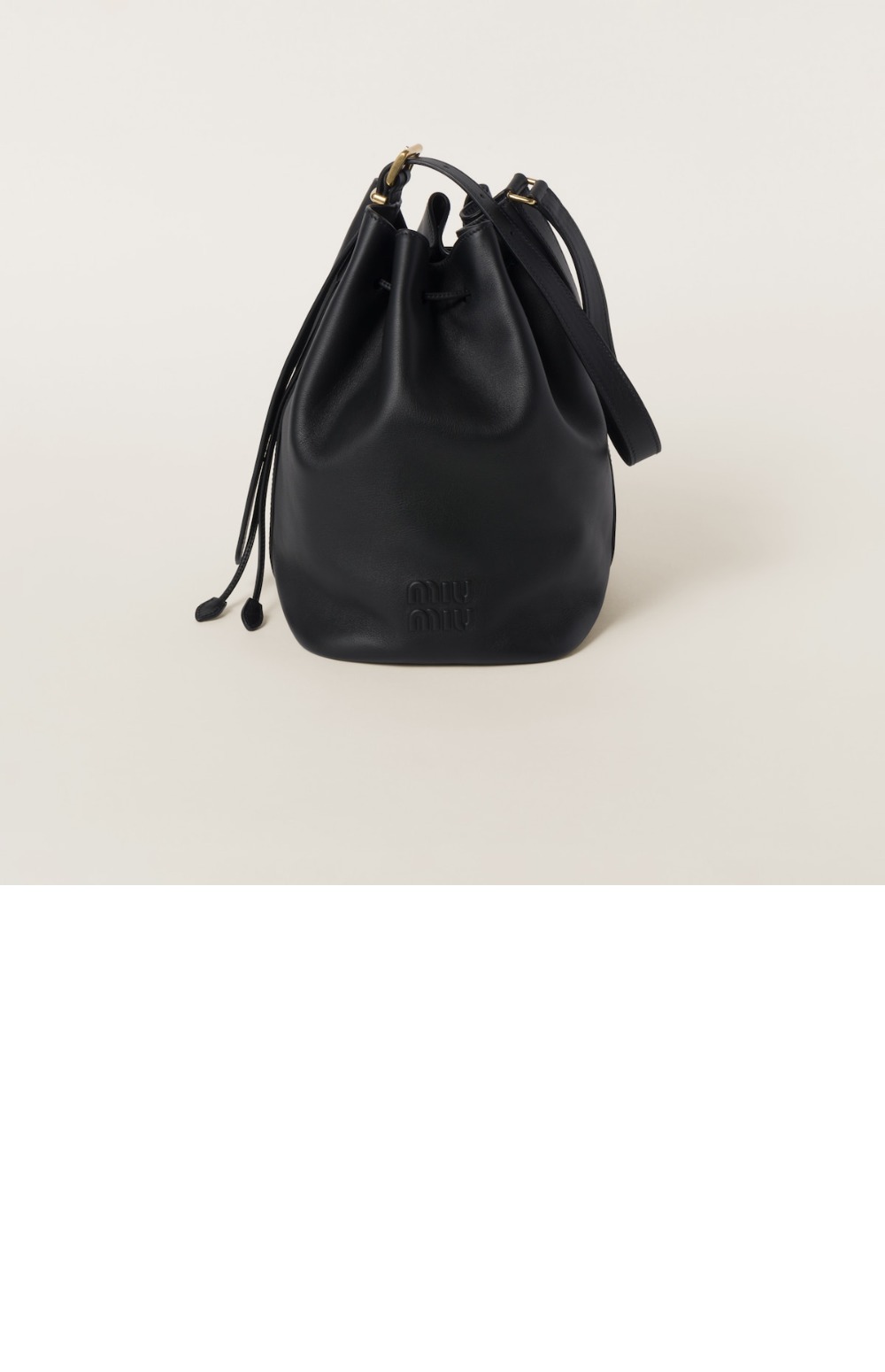 미우미우 가죽 버킷백 5BE089