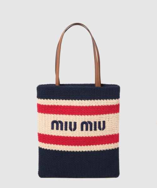 미우미우 크로셰 토트백 5BG248