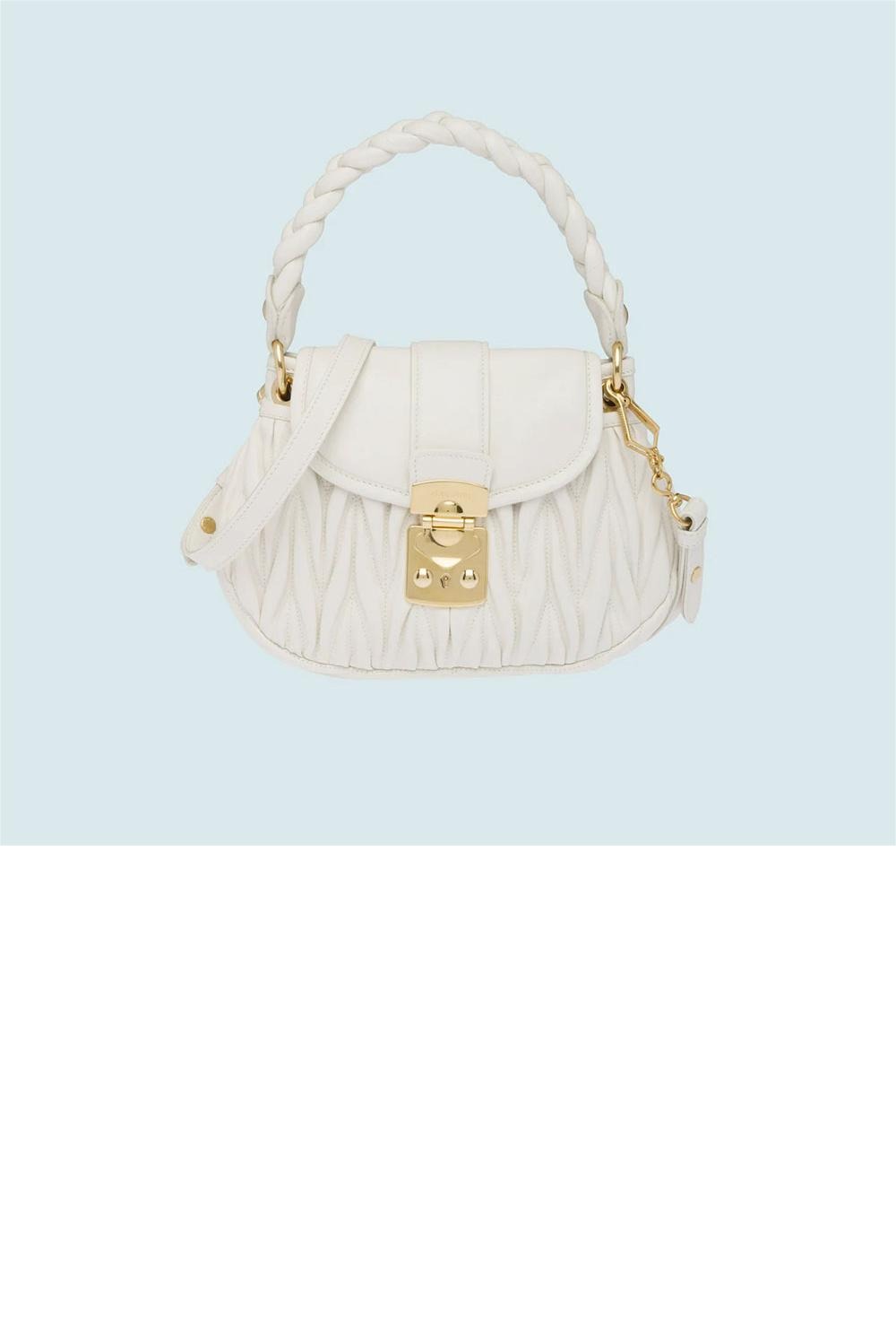 미우미우 코퍼 마테라쎄 토트백 5BH188