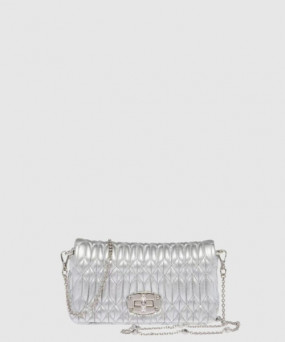 미우미우 미우 크리스털 나파 가죽 및 크리스털 미니백 5BP079