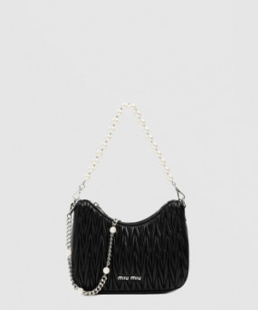 미우미우 마테라쎄 나파 가죽 숄더백 5BH211