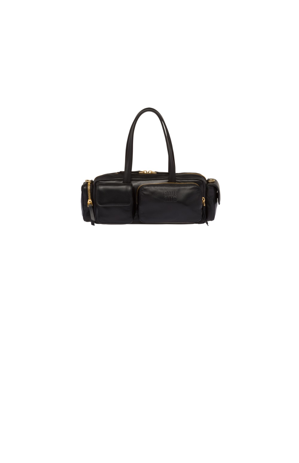 미우미우 가죽 탑 핸들 백 5BB150