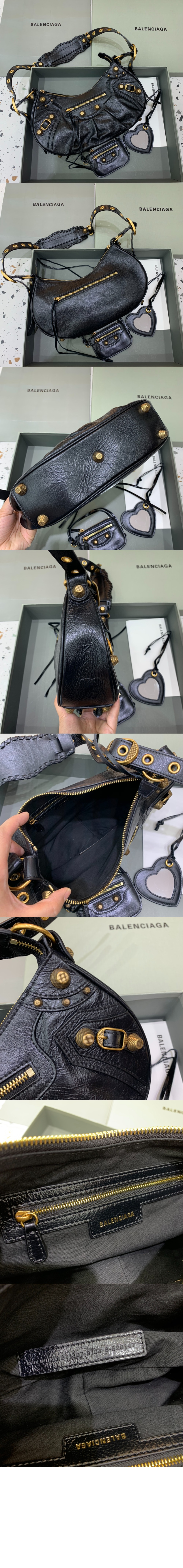 발렌시아가 르 카골 스몰 숄더백 671307