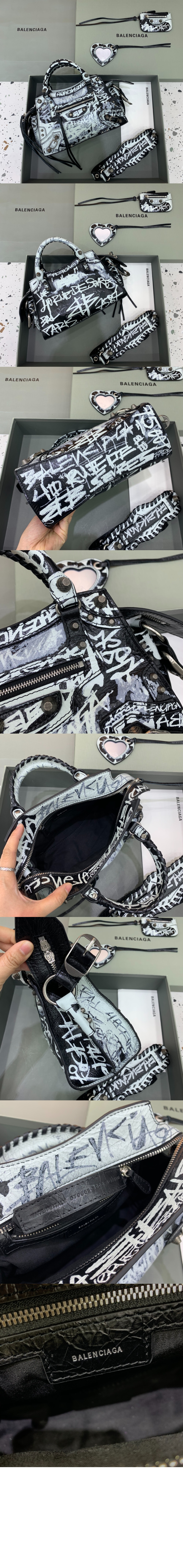 발렌시아가 네오 카골 XS 탑핸들백 700940