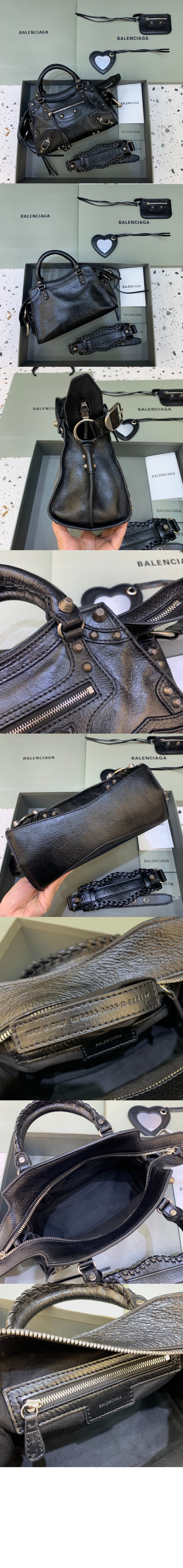 발렌시아가 네오 카골 XS 탑핸들백 700940