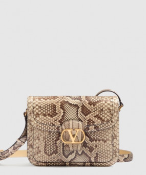 발렌티노 가라바니 나인투파이브 파이톤 숄더백