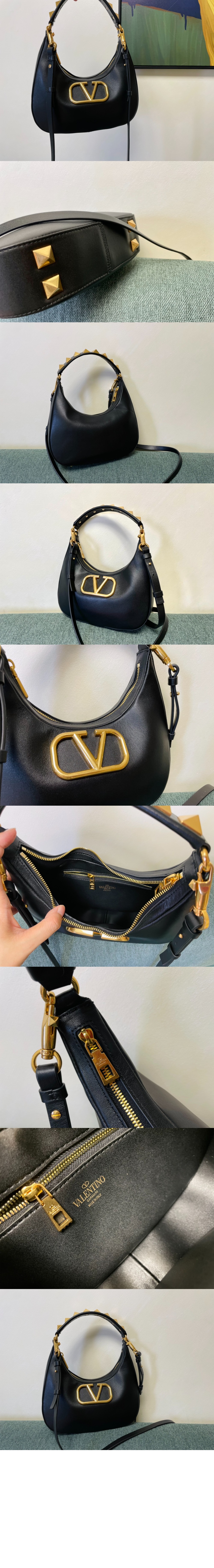 발렌티노 스터드 호보백