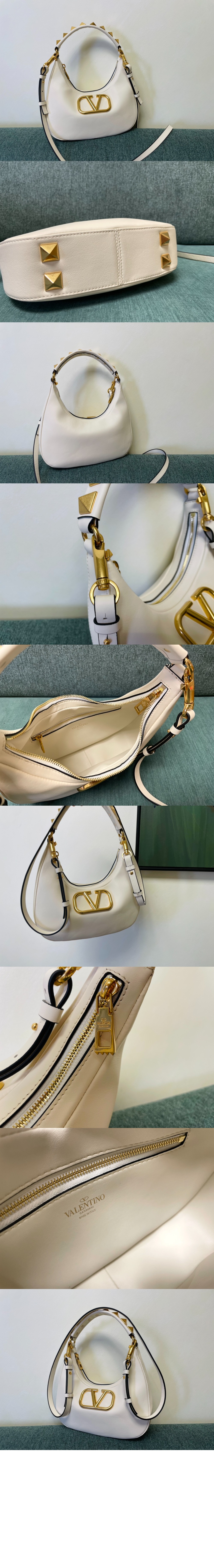 발렌티노 스터드 호보백