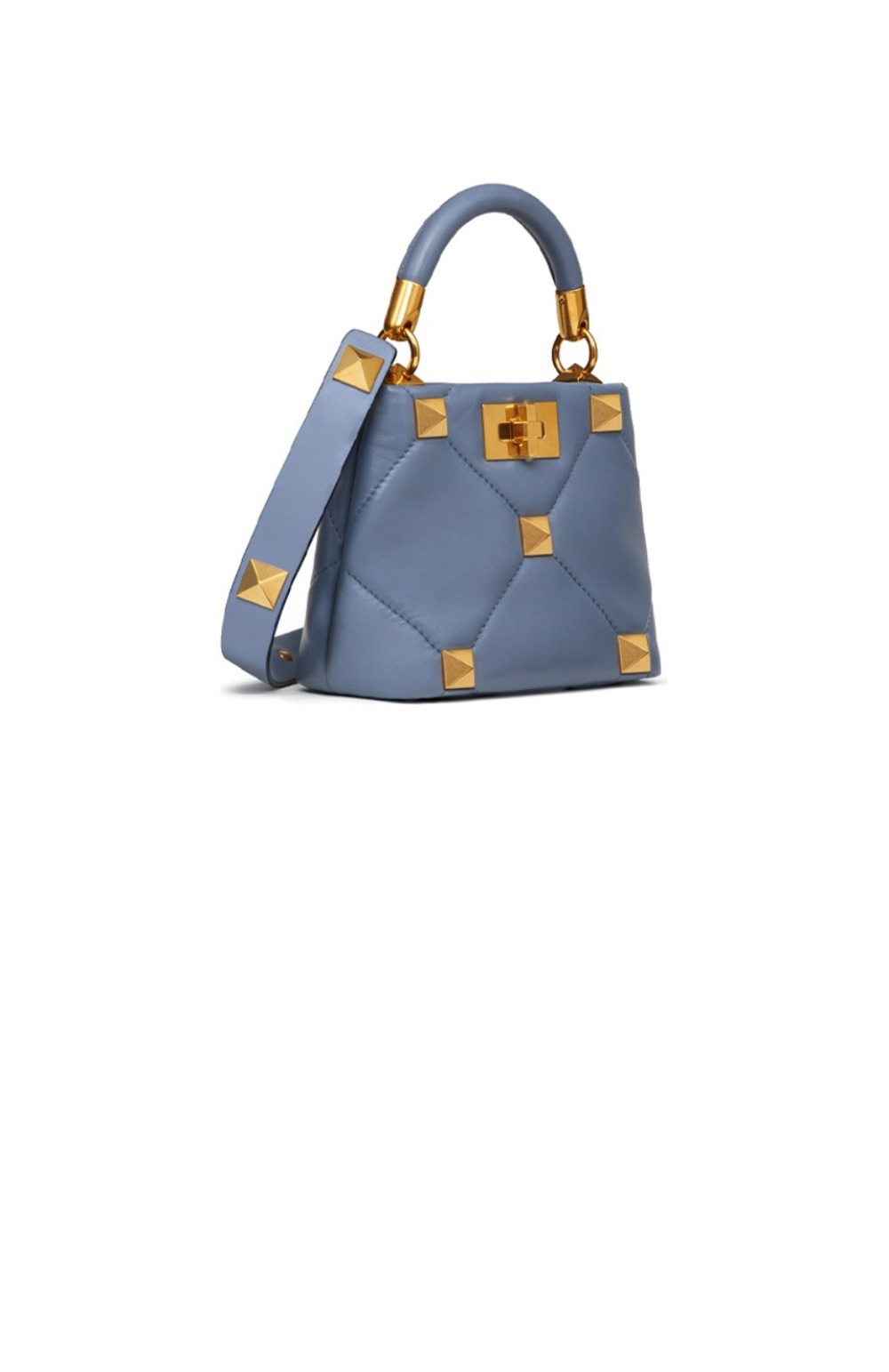 발렌티노 로만스터드 버킷백 미니