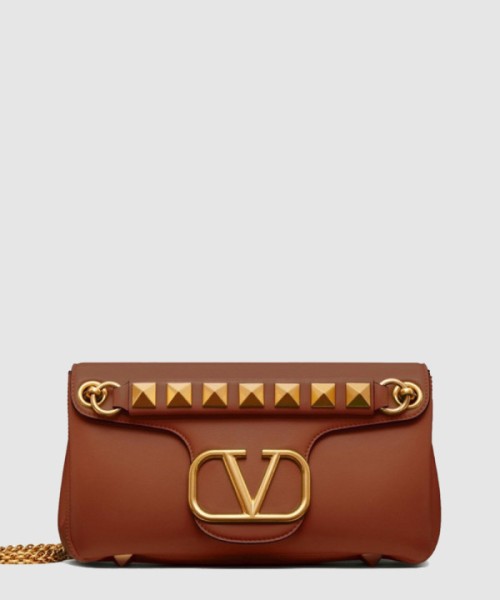 발렌티노 나파 스터드 사인 숄더백