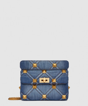 발렌티노 로만스터드 숄더백 미듐