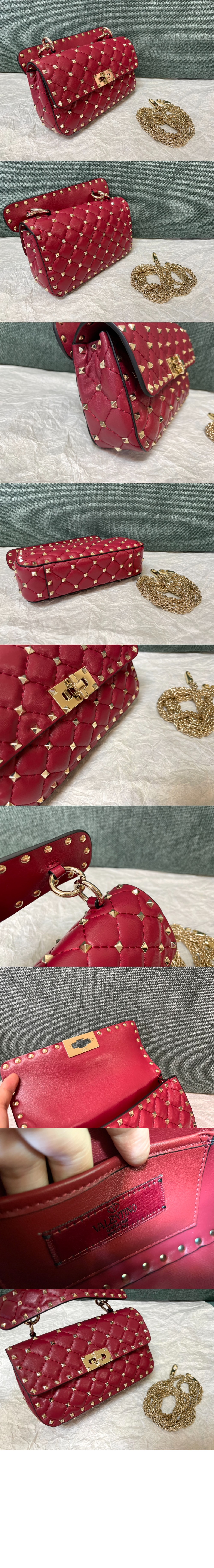 발렌티노 락스터드 스파이크백 스몰