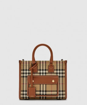 버버리 미니 프레야 토트 80696611
