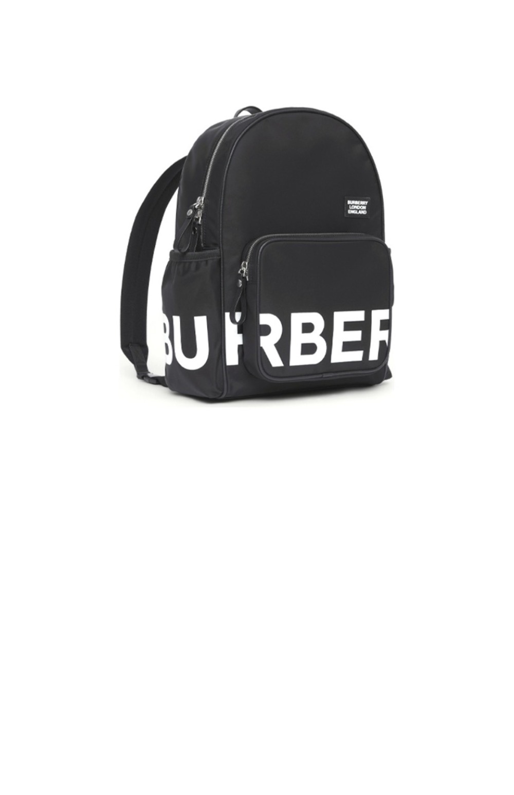 버버리 백팩 로고 프린트 나일론 80412351