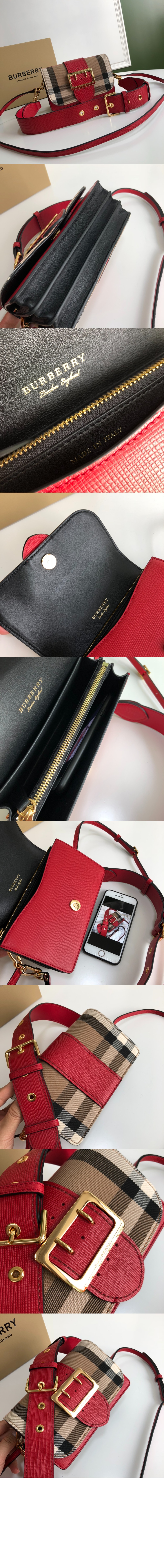 버버리 버클 크로스 바디백 40224601