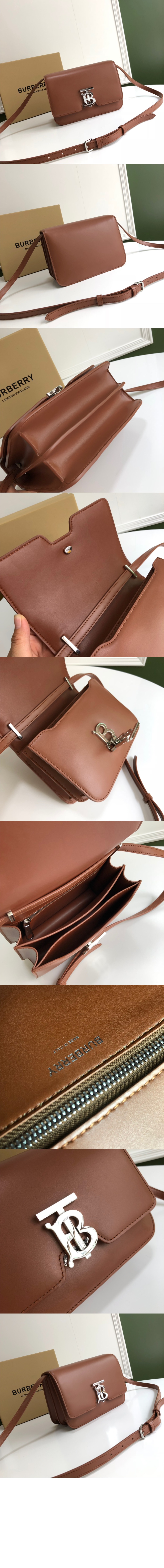 버버리 스몰 레더 TB 백