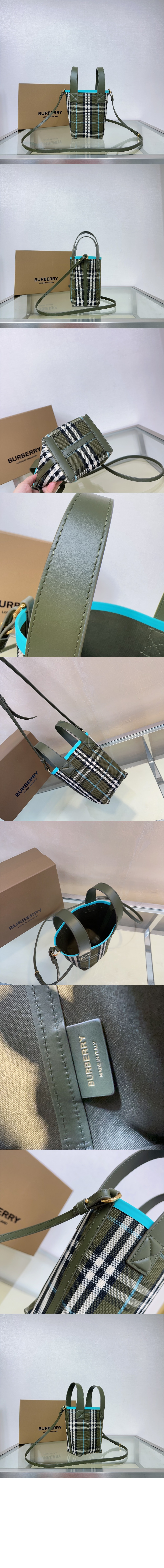 버버리 미니 런던 토트백 80738931