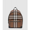 버버리 체크 E-캔버스 백팩 80365491