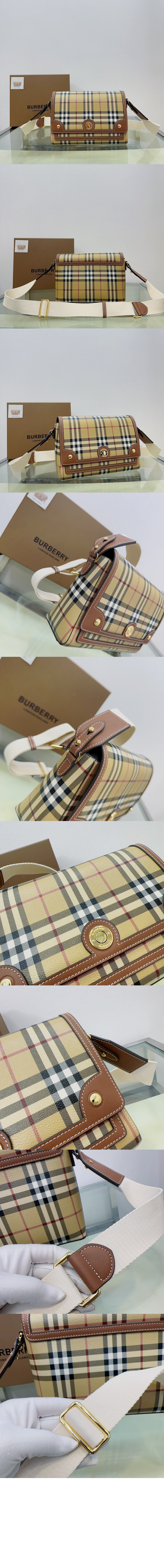 버버리 체크 노트백 80662261