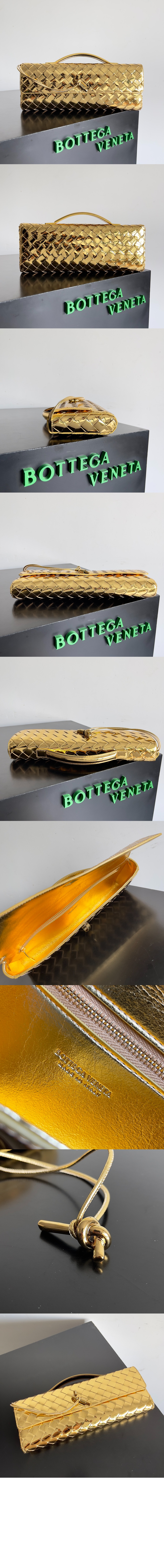 보테가베네타 롱 핸들 클러치 741511