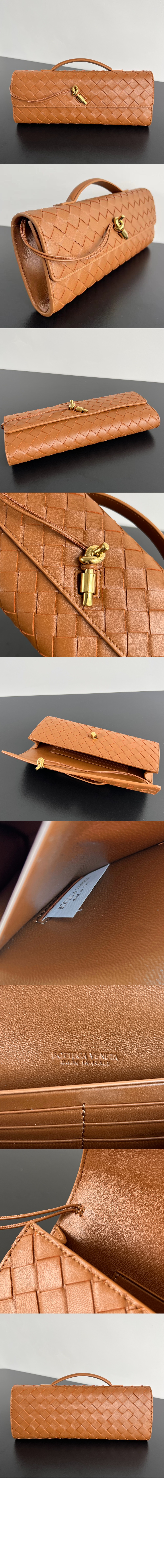 보테가베네타 롱 핸들 클러치 741511