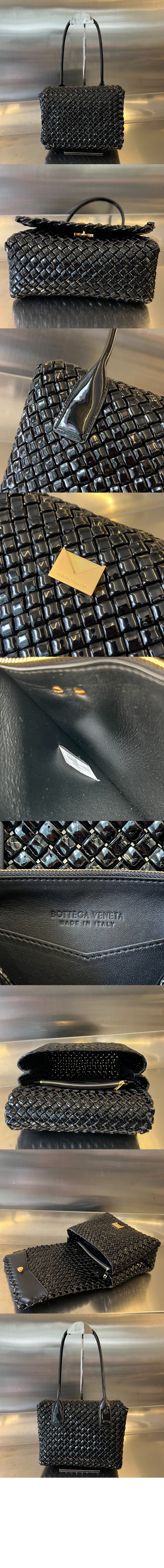 보테가베네타 패티 탑 핸들 백 709420