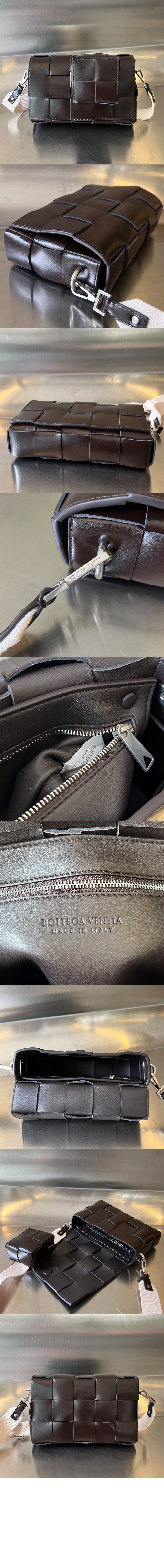 보테가베네타 다양하게 활용할 수 있는 스트랩을 갖춘 카세트 741777