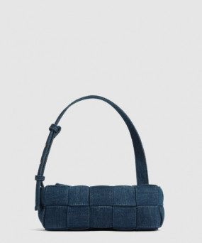 보테가베네타 데님 브릭 카세트백 751427