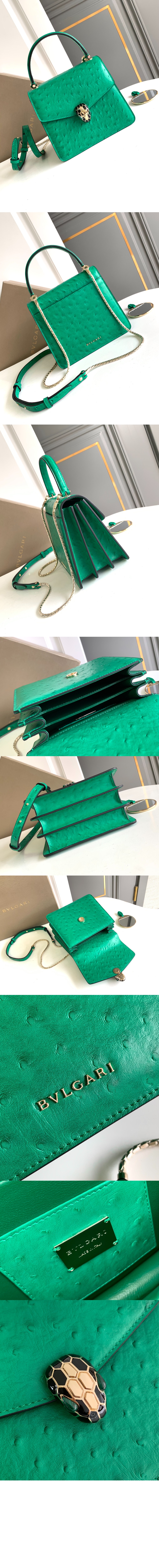 불가리 세르펜티 포에버 탑 핸들 293264