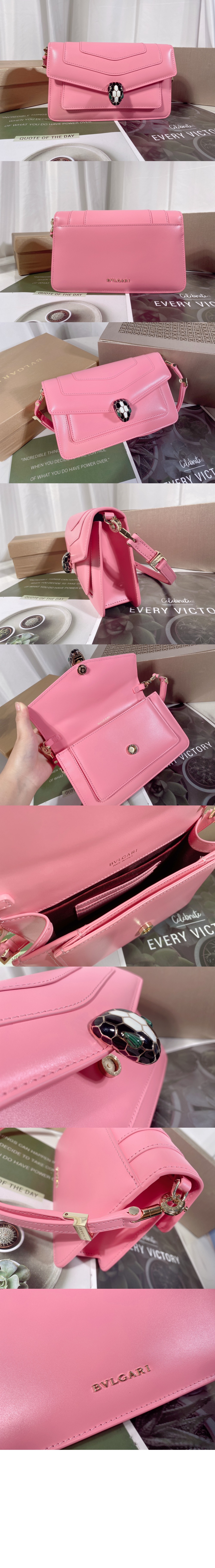 불가리 세르펜티 포에버 이스트-웨스트 숄더백 292104