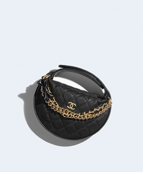 샤넬 케이스 블랙 & 골들메탈