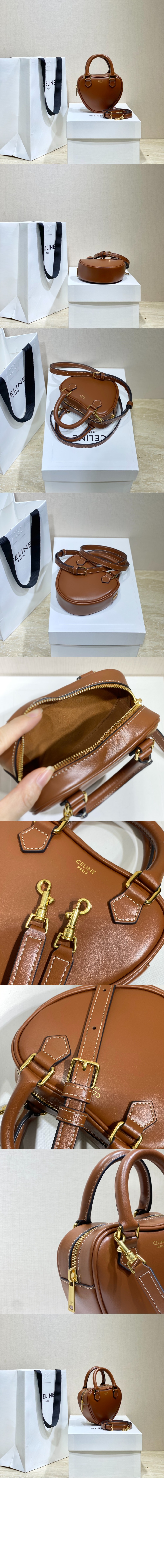 셀린느 하트 토트백 198223