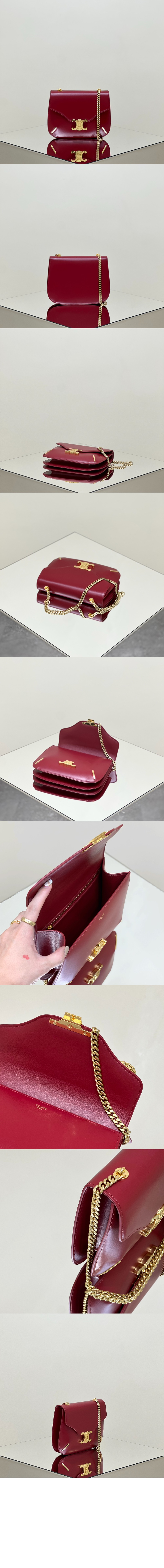 셀린느 트리오페 베사체 체인 숄더백 199273