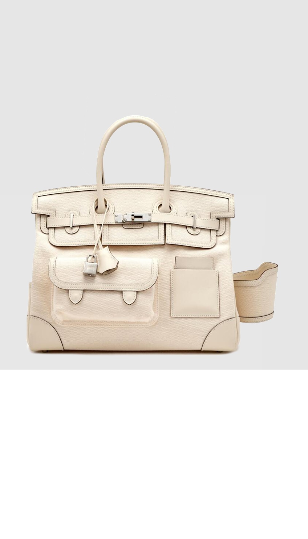 에르메스 캔버스 토트백