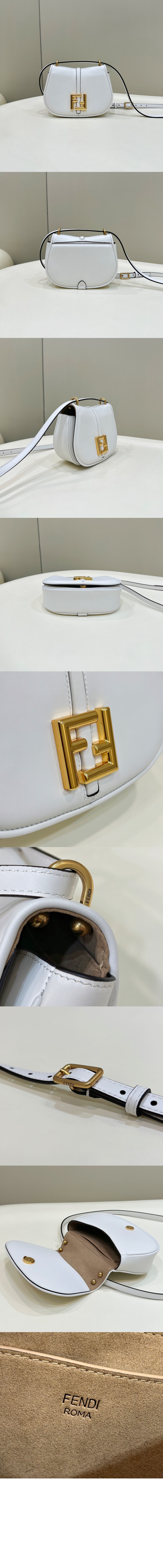 펜디 커몬 미니 가죽백 8BS082