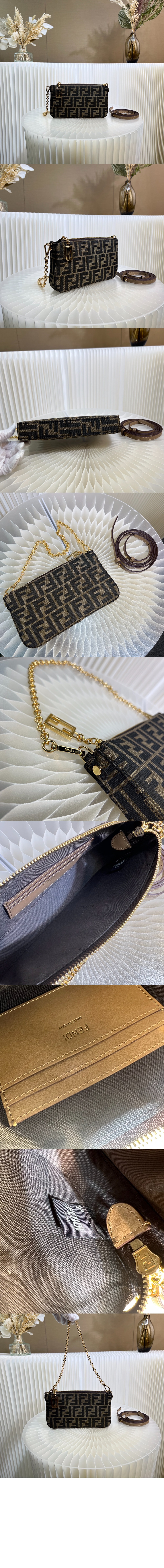 펜디 바게트 파우치 8BS073