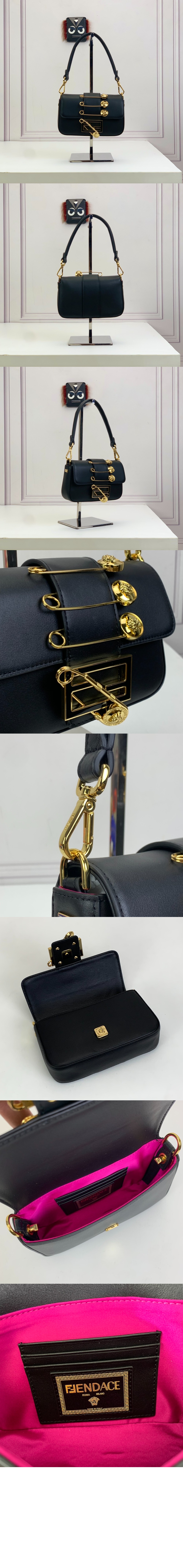 펜디 펜다체 미니 바게트 8BS066