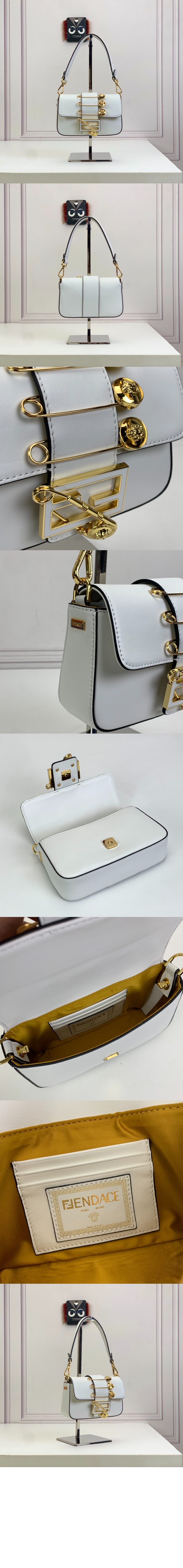 펜디 펜다체 미니 바게트 8BS066