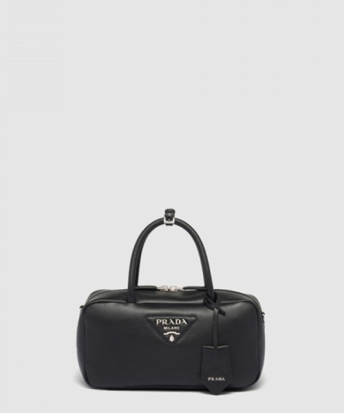 프라다 가죽 탑 핸들백 1BB102