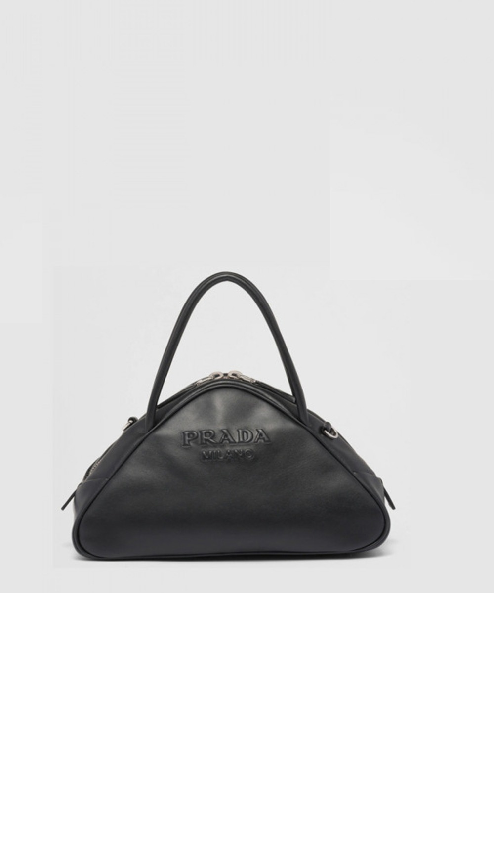 프라다 트라이앵글 탑핸들백 1BB082