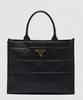 프라다 탑스티치 심볼백 라지 1BA377