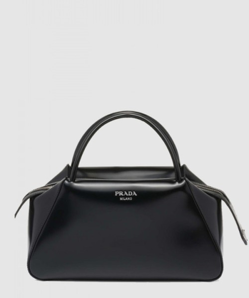프라다 슈퍼노바 브러시드 핸드백 미듐 1BA365